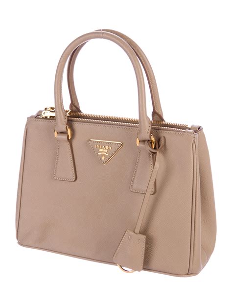 prada double zip galleria purseblog small|Prada mini galleria bag.